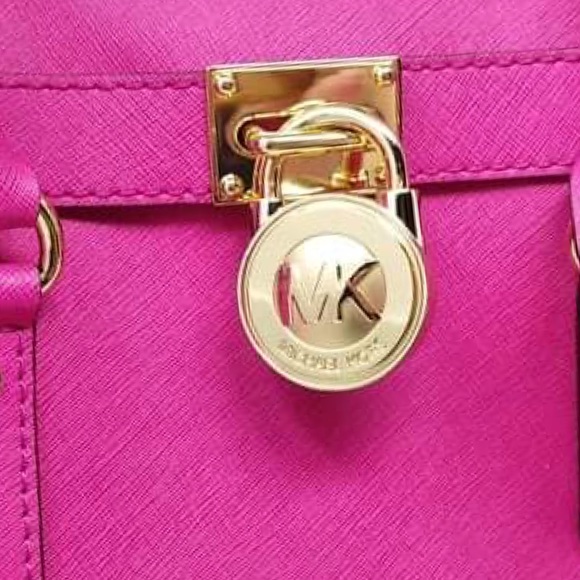 NWT Michael Kors Hamilton Leather Large N/S Tote - Picture 4 of 9